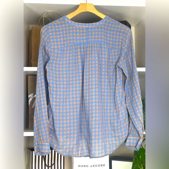 Anthropologie x Holding Horses Devon Popover Semi Sheer. Size 6 - Picture 3 of 12